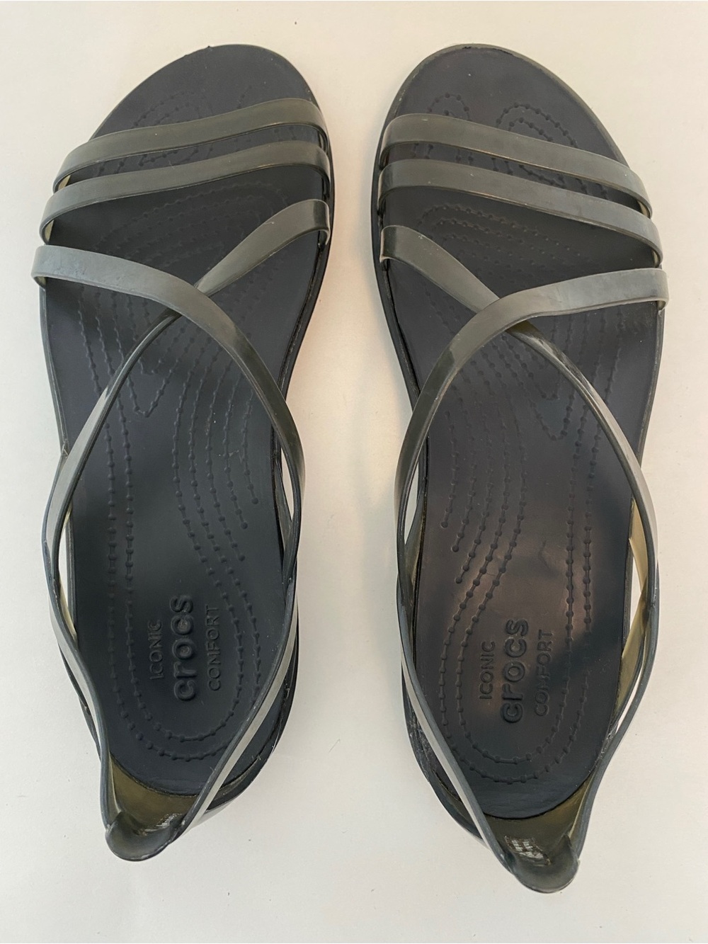 Crocs Isabella Sandal Strappy Sandals in Black